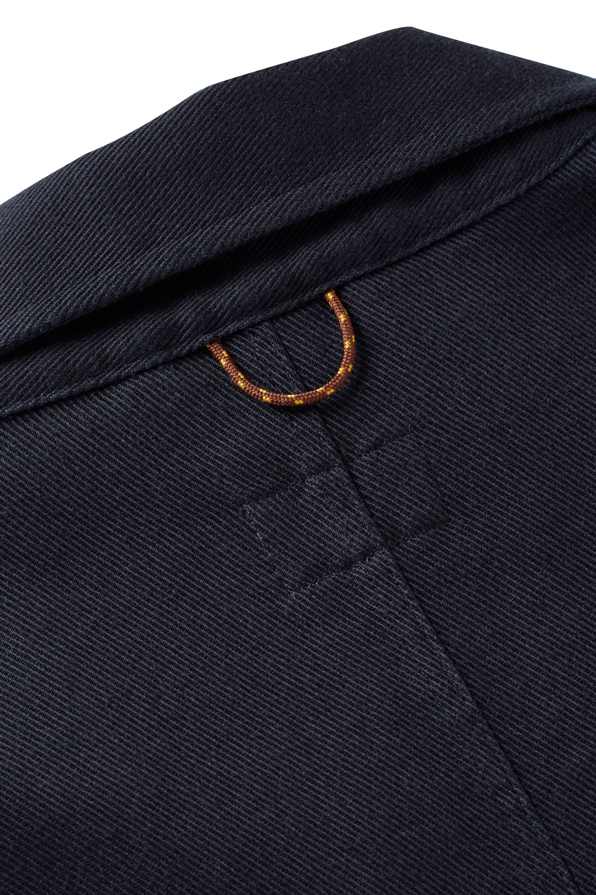 Navy Cotton Linen Twill Chore Coat