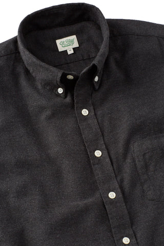 Charcoal Brushed Flannel
