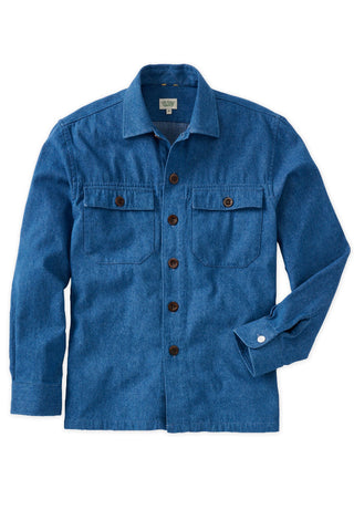 Light Chambray Overshirt