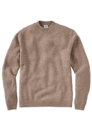 Wheat Merino Wool Crewneck jersey