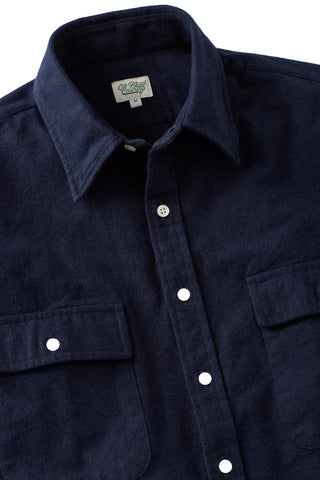 Vintage Navy Sport Shirt