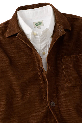 Brown Corduroy Chore Coat