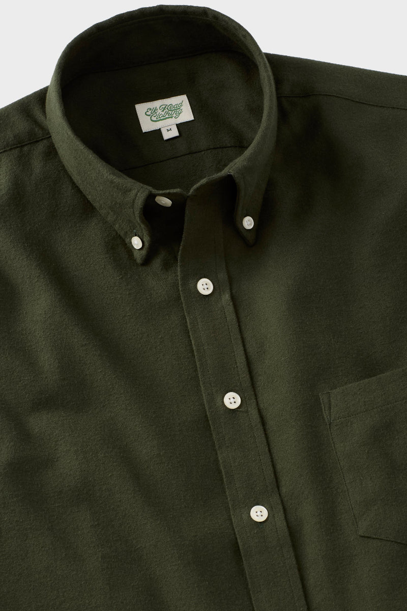 Hunter Green Heritage Brushed Flannel
