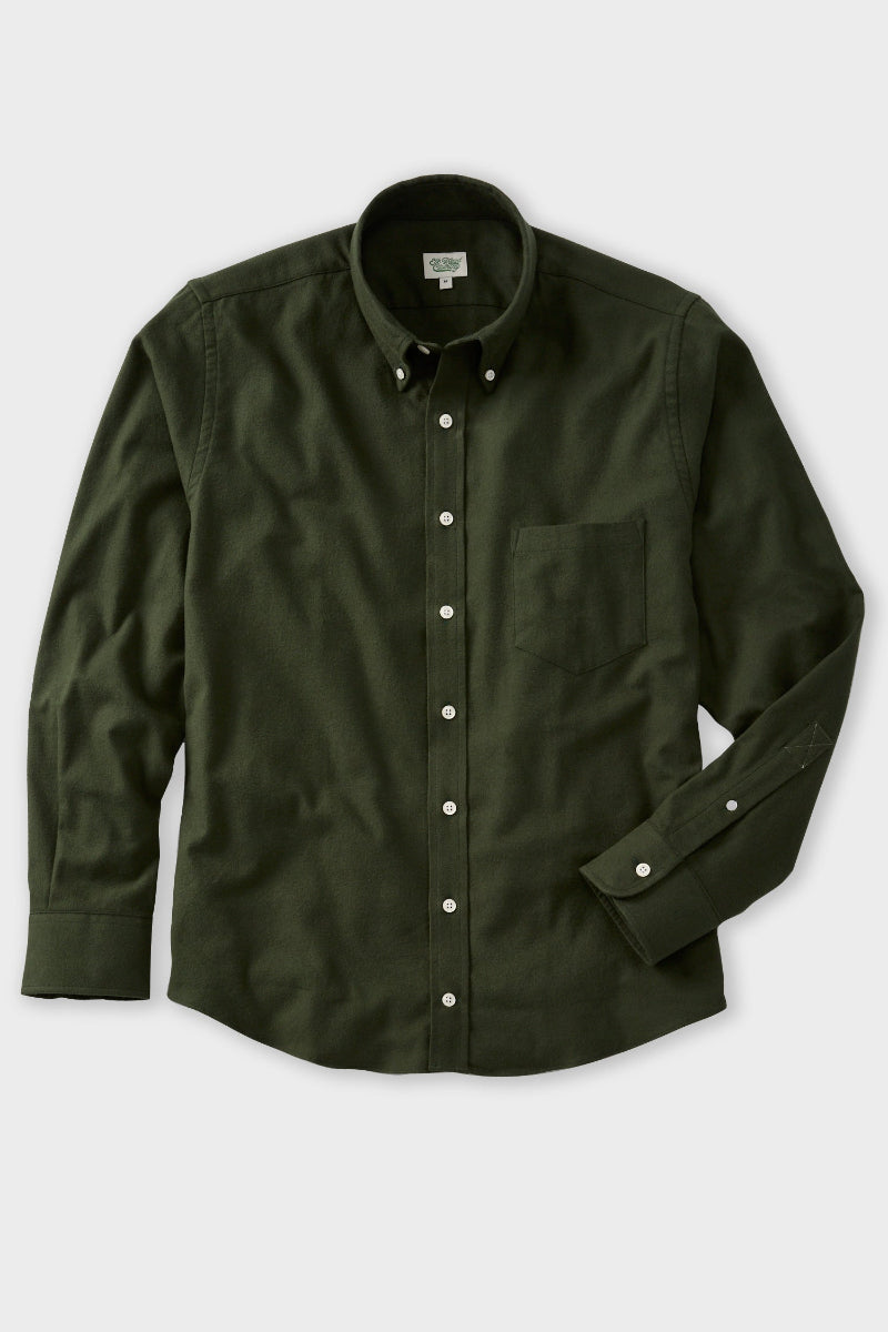 Hunter Green Heritage Brushed Flannel