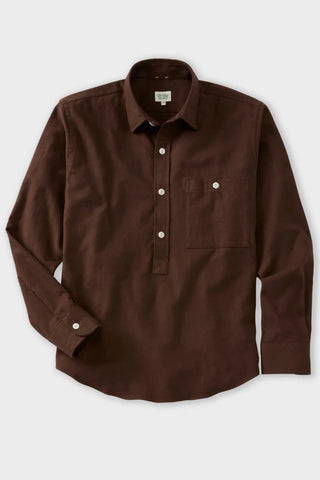Terracotta Offsides Brushed Cotton Popover