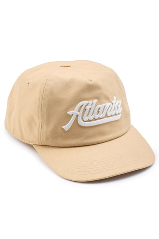 Tan Atlanta Chain Stitch Hat