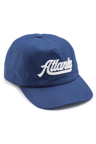 Navy Atlanta Chain Stitch Hat