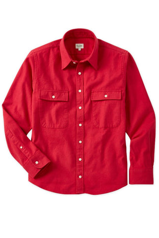 Chamois Vintage Red Sport Shirt