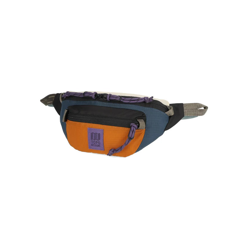 Topo Desings- Mountain Waist Pack Pond Blue / Spice