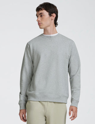 Handvaerk -Varsity Sweatshirt - Grey Mélange