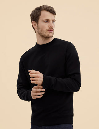 Handvaerk -Varsity Sweatshirt - Black