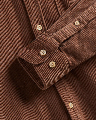 Portuguese Flannel - Lobo Button-Up Shirt in Brown