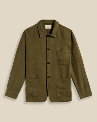 Portuguese Flannel - LABURA LINEN - OLIVE