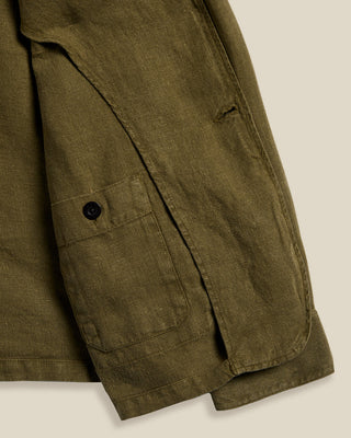 Portuguese Flannel - LABURA LINEN - OLIVE