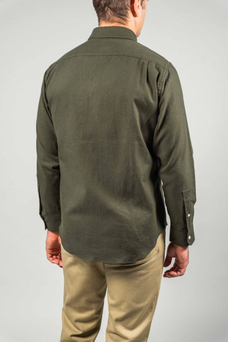 Hunter Green Heritage Brushed Flannel