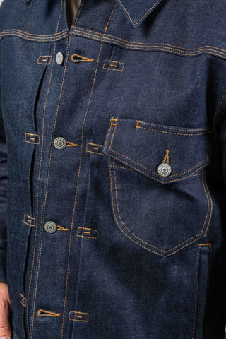 Kato - The Blade Jacket - Indigo 14 Oz Selvedge