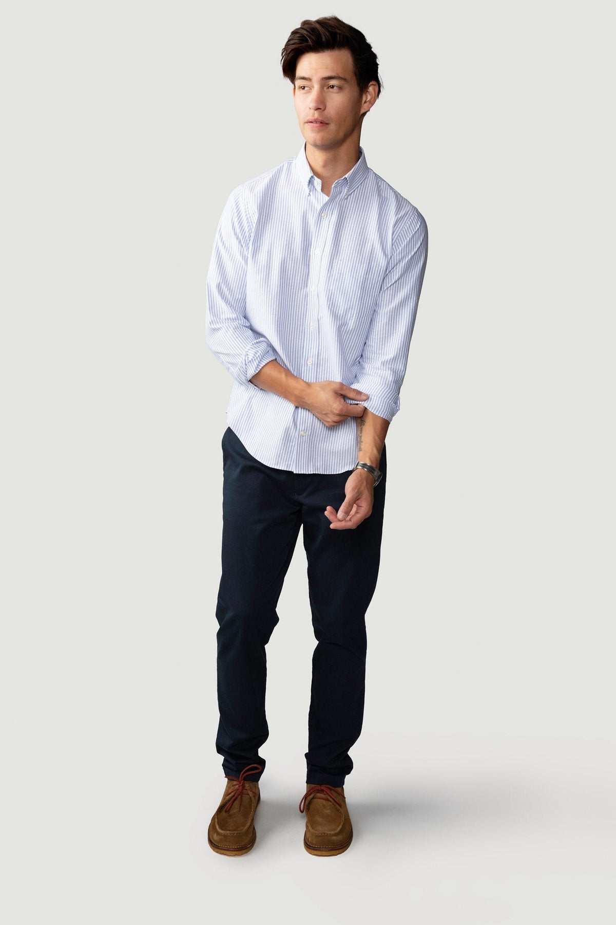 Classic University Stripe Oxford