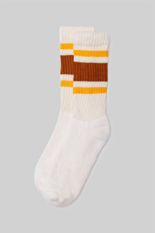 American Trench - Gold Retro Stripe Sock