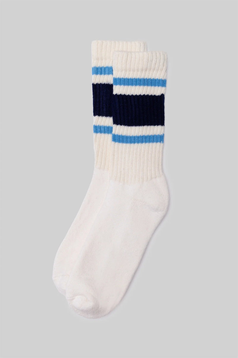 American Trench - Navy Retro Stripe Sock