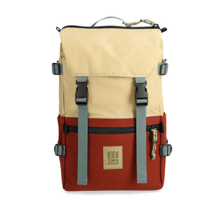 Topo Designs - Rover Pack Classic Sahara / Fire Brick