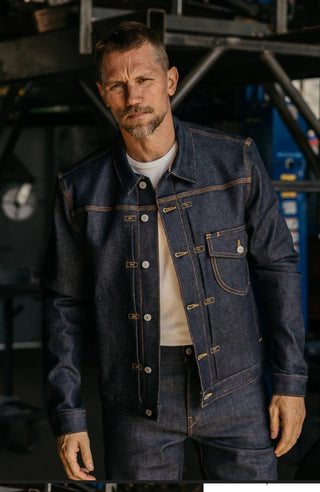 Kato - The Blade Jacket - Indigo 14 Oz Selvedge