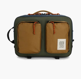Topo Global Briefcase - Olive/Dark Khaki