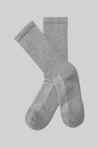 American trench - Grey Statement Crew Sock
