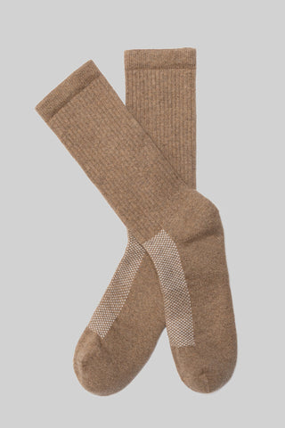 American trench - Tan Statement Crew Sock