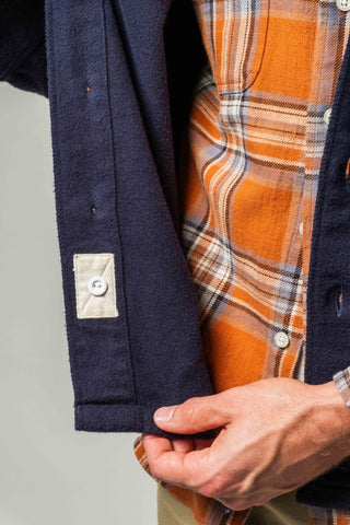 Heavy Navy Twill Overshirt