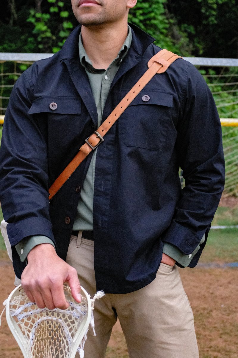 Black Ripstop Overshirt