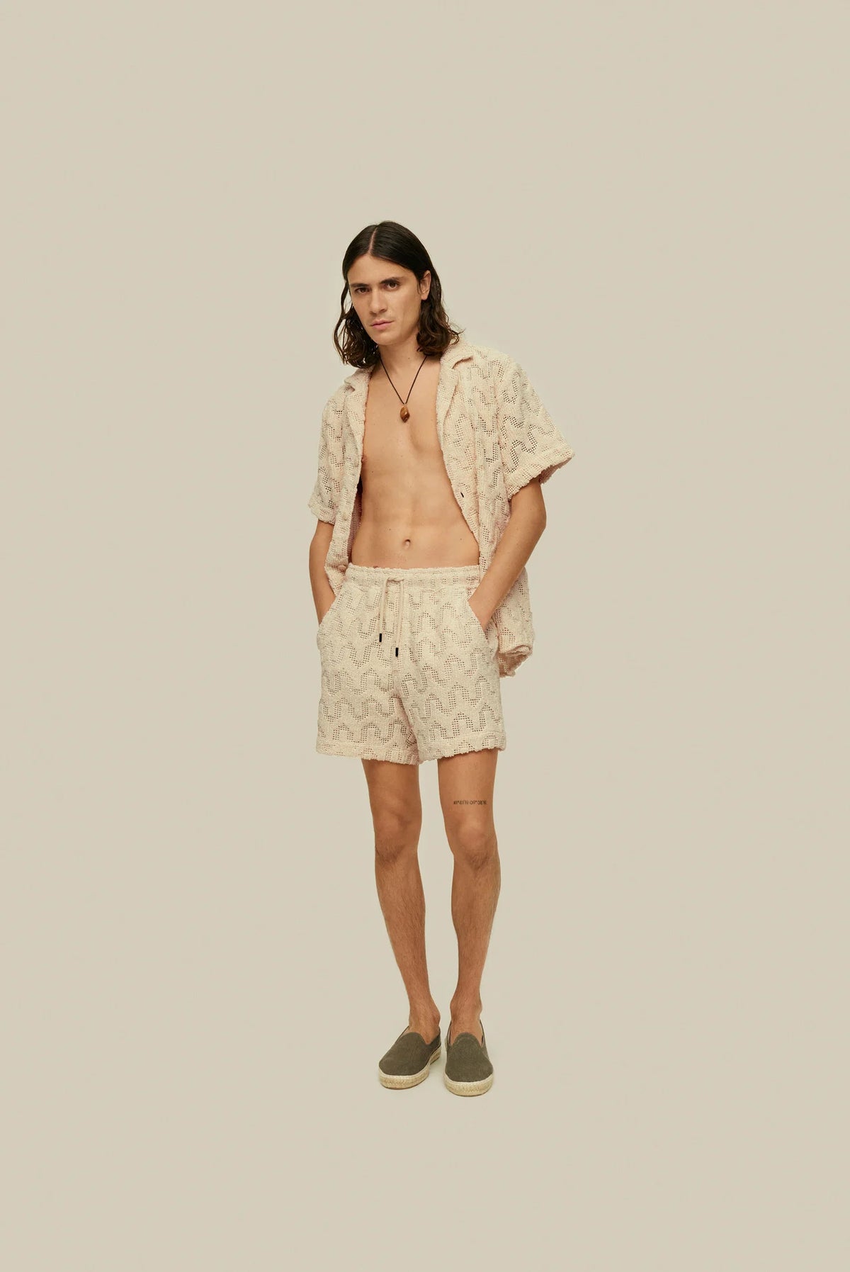 Oas - Atlas Crochet Shorts