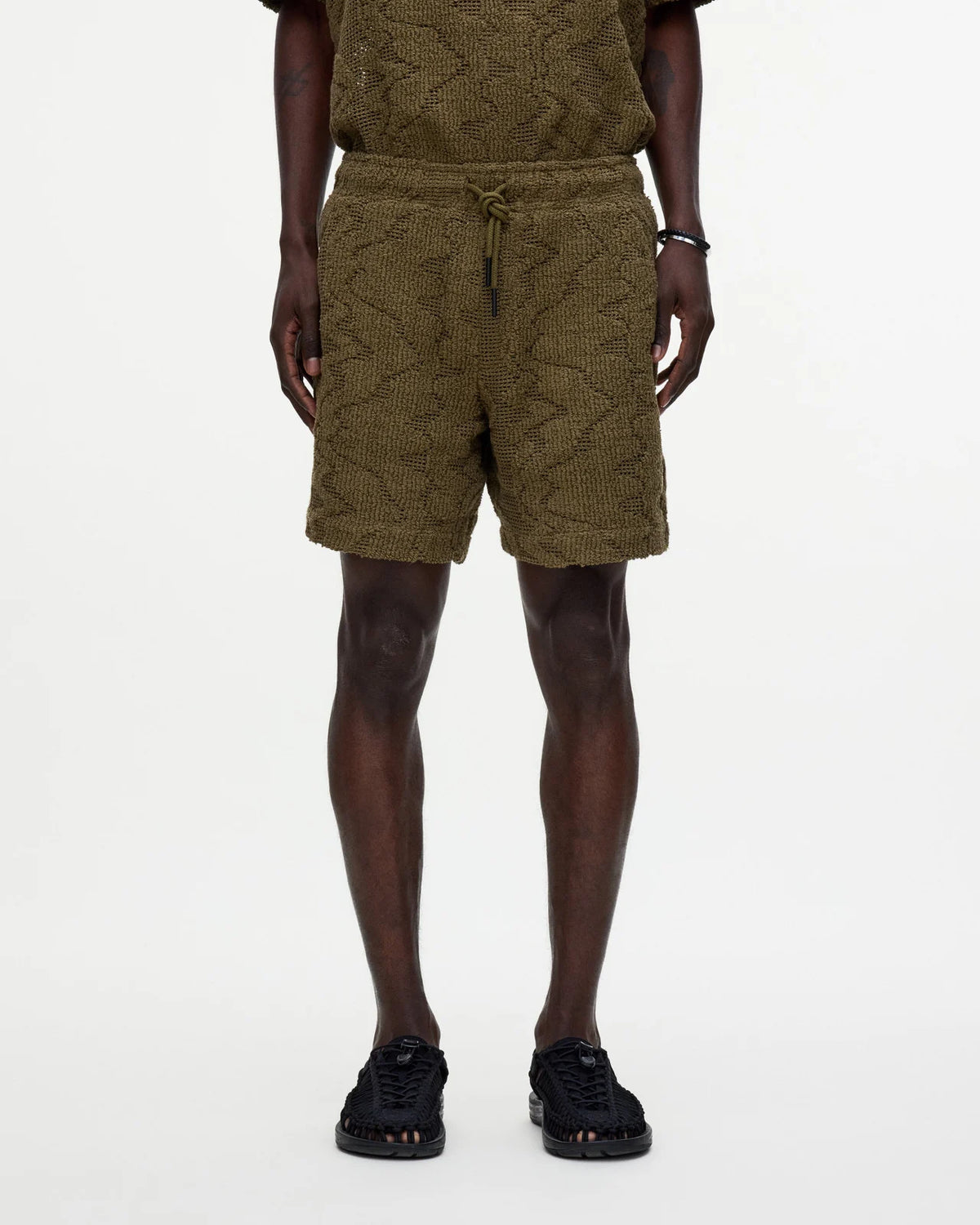 Oas - Pine Verve Crochet Shorts