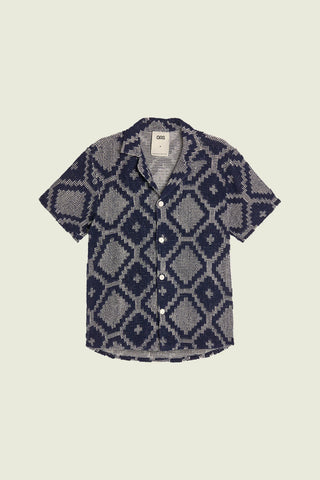 Oas Trastevere Cuba Crochet Shirt