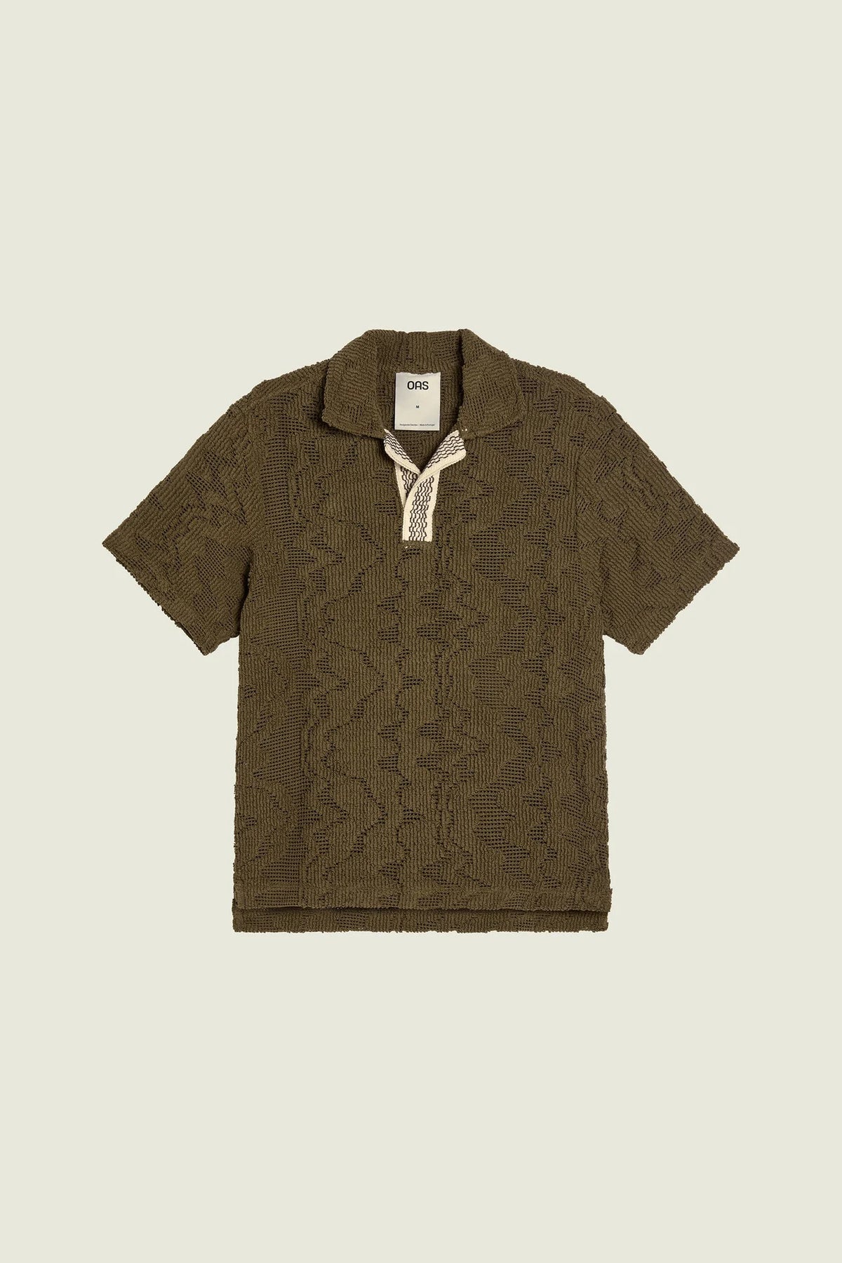 Oas - Pine Verve Palmer Crochet Shirt