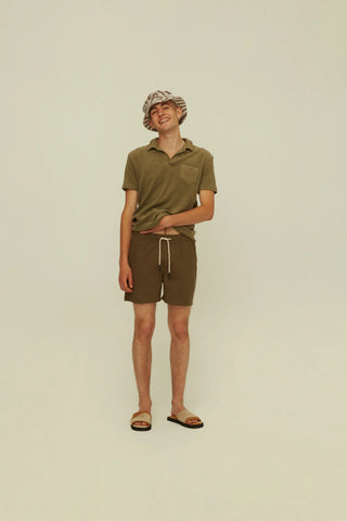 Army Linen Shorts