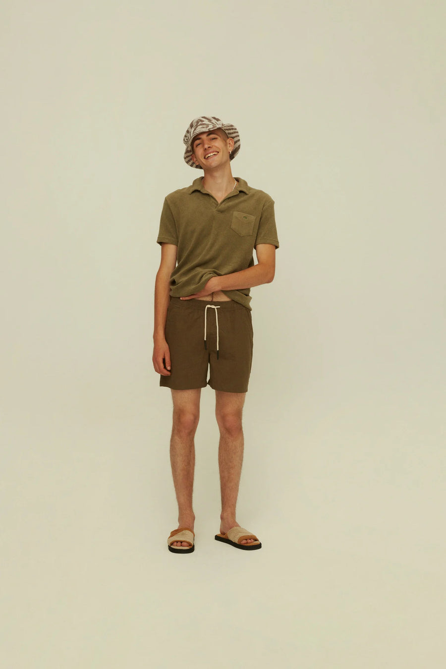 Army Linen Shorts - OAS