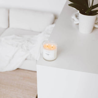 Aspen + Fog - Glass Tumbler Soy Candle