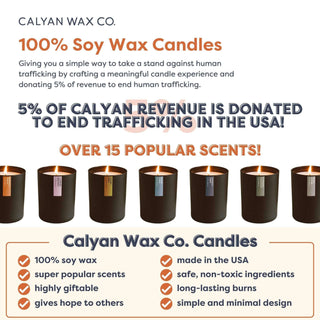 Desert + Agave - Matte Black Tumbler Soy Candle