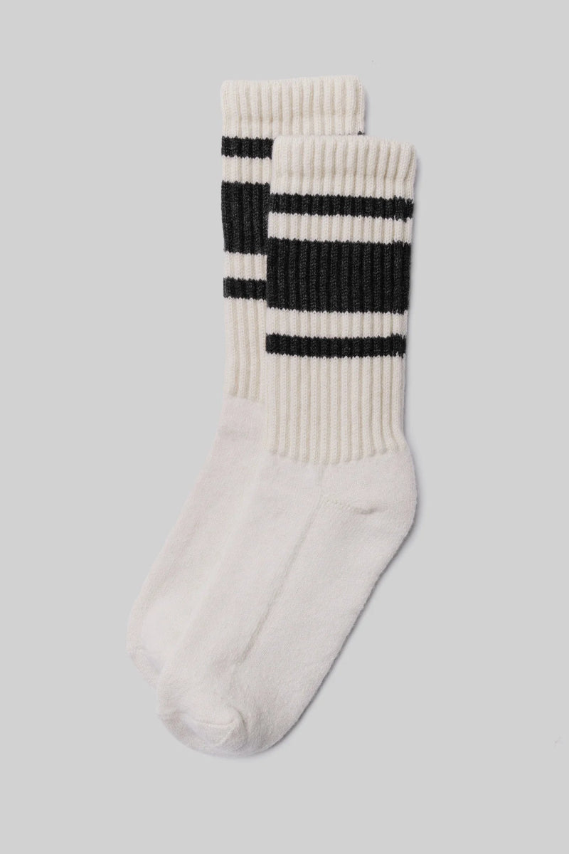 American Trench - olive Mono Stripe Cashmere