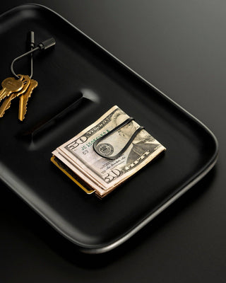 Station Money Clip: Vapor Silver