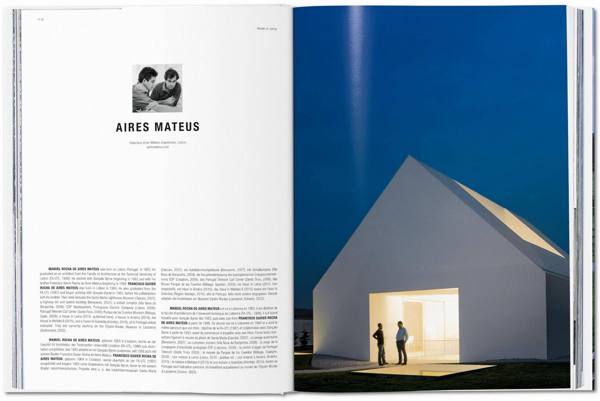 Contemporary Houses. 100 Homes Around the World (German, French, English)