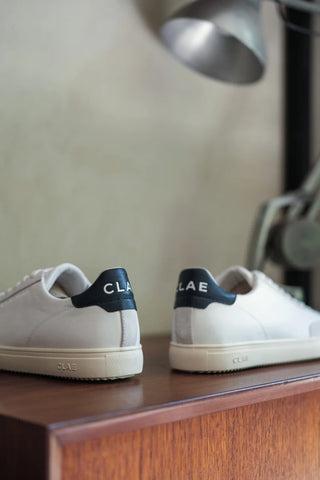 Clae Deane White and Navy