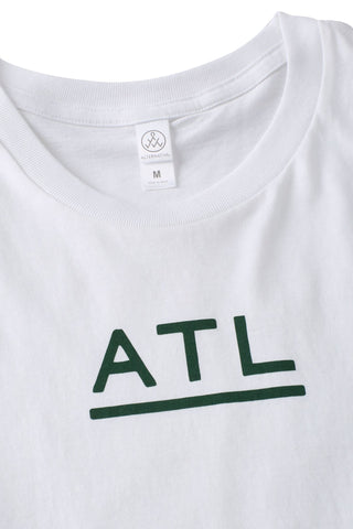 ATL White/Pine Green T-shirt