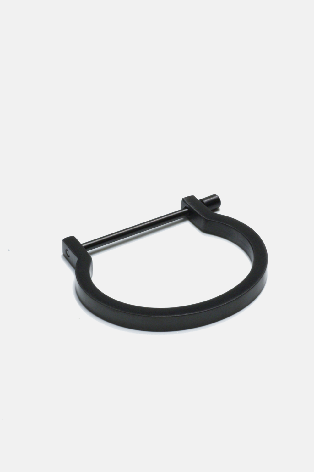 Black Screw Cuff: 8"