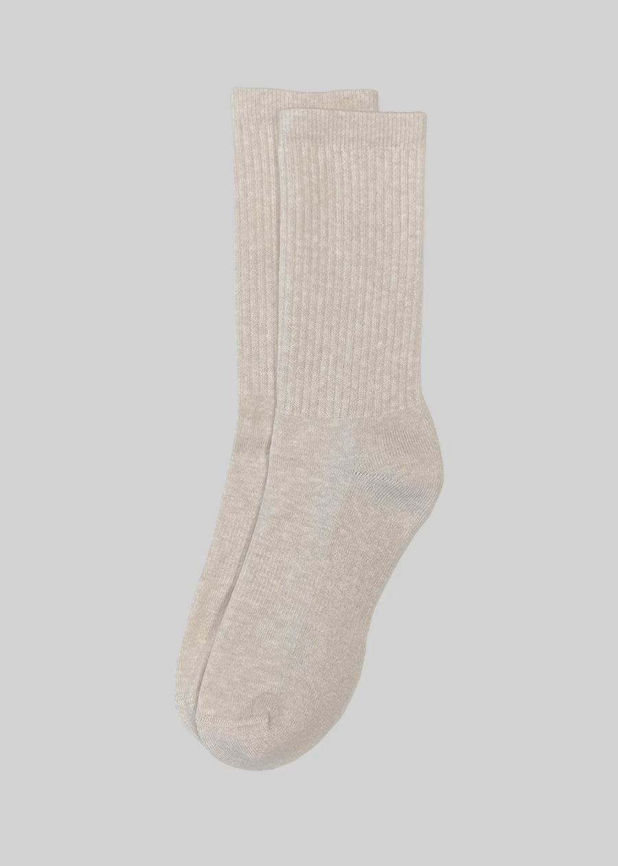 American trench - Linen Statement Crew Sock