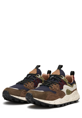 Flower Mountain Sneaker- Brown and Navy