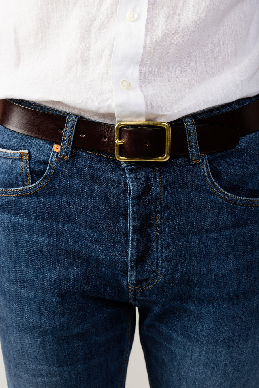 Standard Brown Bridle Leather Belt