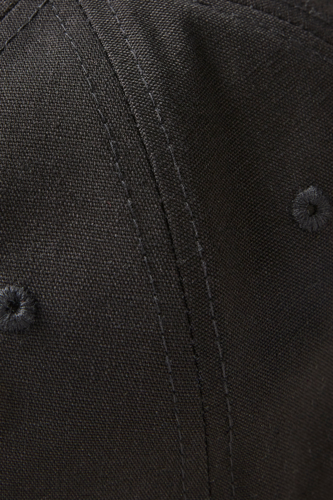 Black Twill Cursive 'Nyc' Field Cap