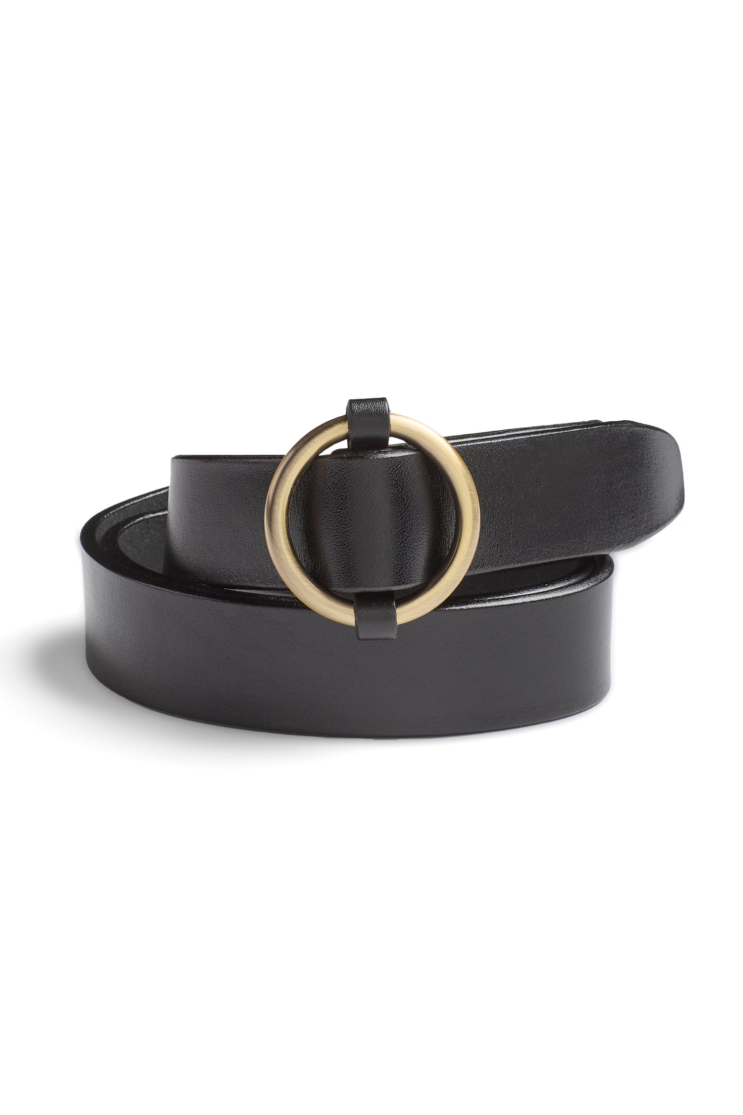 Black Ring Belt – Elk Head Clothing