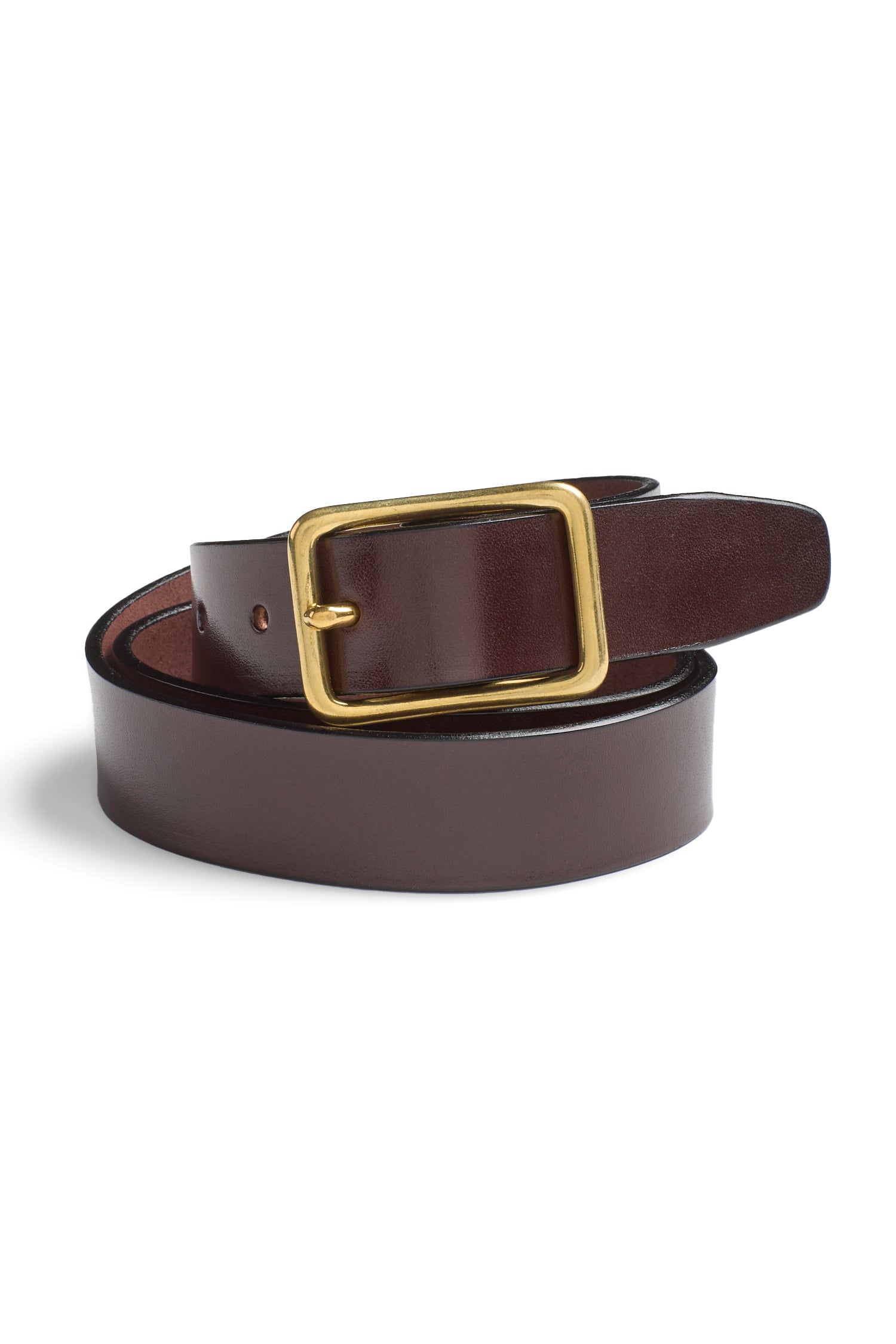 Standard Brown Bridle Leather Belt 38 - Elk Head Clothing - male Standard Brown Bridle Leather Belt 38 - Elk Head Clothing - male